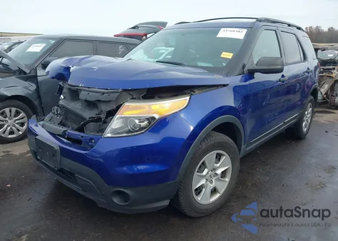 2014 Ford Explorer z USA, uszkodzony, nr VIN 1FM5K8B82EGA53715